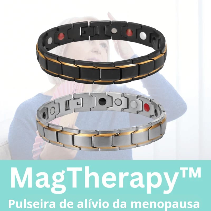 COMPRE 1 LEVE 2 Pulseira de alívio MagTherapy™ para a menopausa